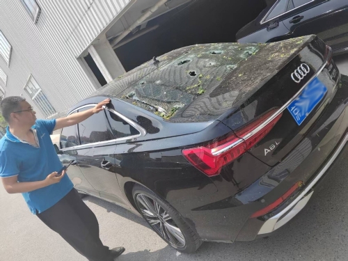 中國大地保險快速應對北京冰雹突襲，高效理賠護航客戶安全